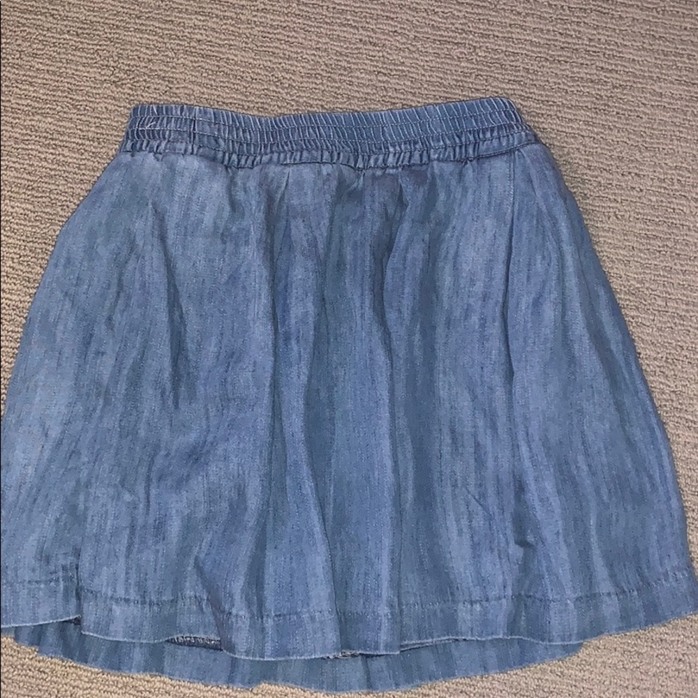 jean skirt